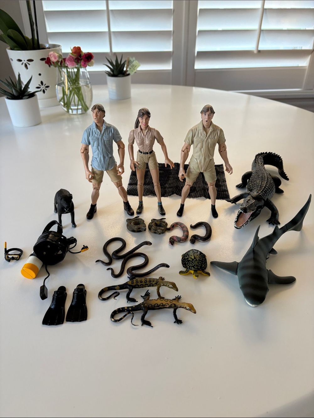 Animal Planet The Crocodile Hunter Steve Irwin Figurine Toys